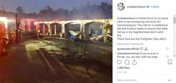 Ynetmen Scott Derrickson'n evinin son hali.