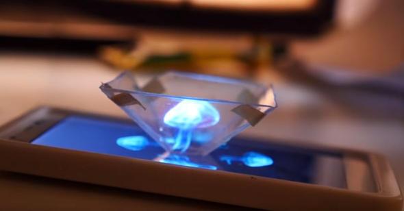 Artk bir hologramnz var! Ama sadece deniz anas deil pek ok farkl eyi hologramdan seyredebilirsiniz!