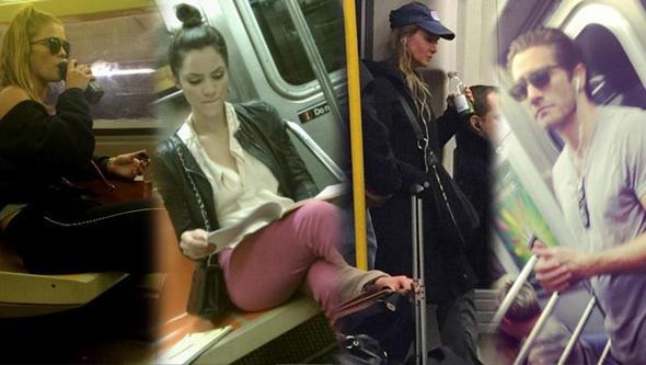 te, otobste ya da metroda objektiflere taklan nller...