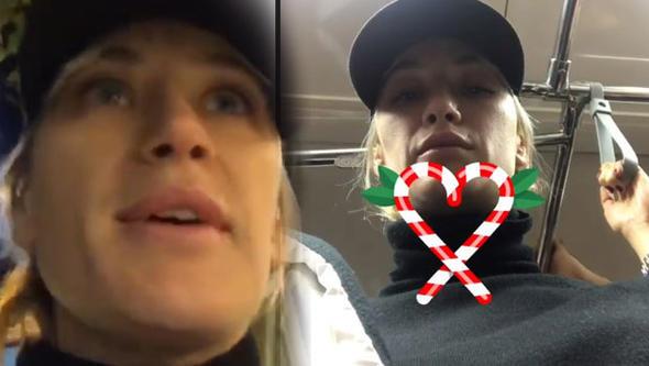 Manken Didem Soydan, trafie taklmamak iin toplu tama kulland.    Metroya binen Soydan, yaadklarn sosyal medya hesabnda takipileri ile paylat...