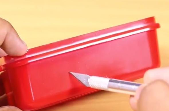 Kart yksee ktktan sonra imdi de uygun delikleri amaya sra geldi.