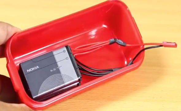 ine bataryalar koyuyoruz.