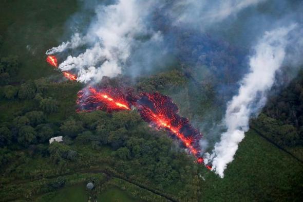 Kilauea Volkan Hawaii