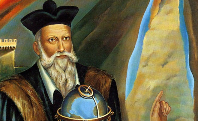 Cordeliers Kilisesi duvarna dikey olarak gmlen Nostradamus'un hikayesi bununla bitmedi.