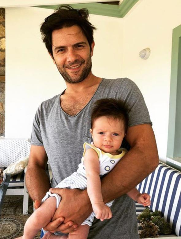 Kenan Ece'nin takipileri bu baba- oul pozuna beeni yadrd.