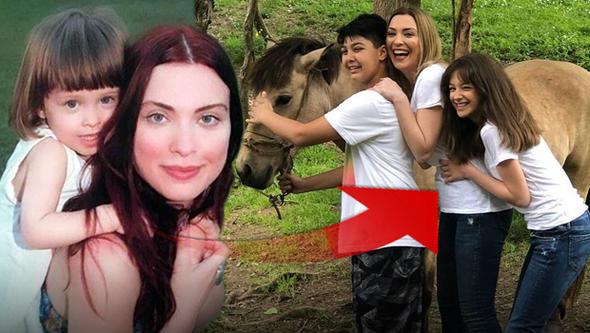 Gzel oyuncu Arzu Yanarda'n eski ei Ali Serter'den olan kz Alara Maya, annesinin boyunu geti.