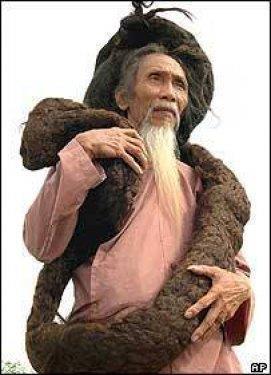 Dnyann en uzun sal adam.