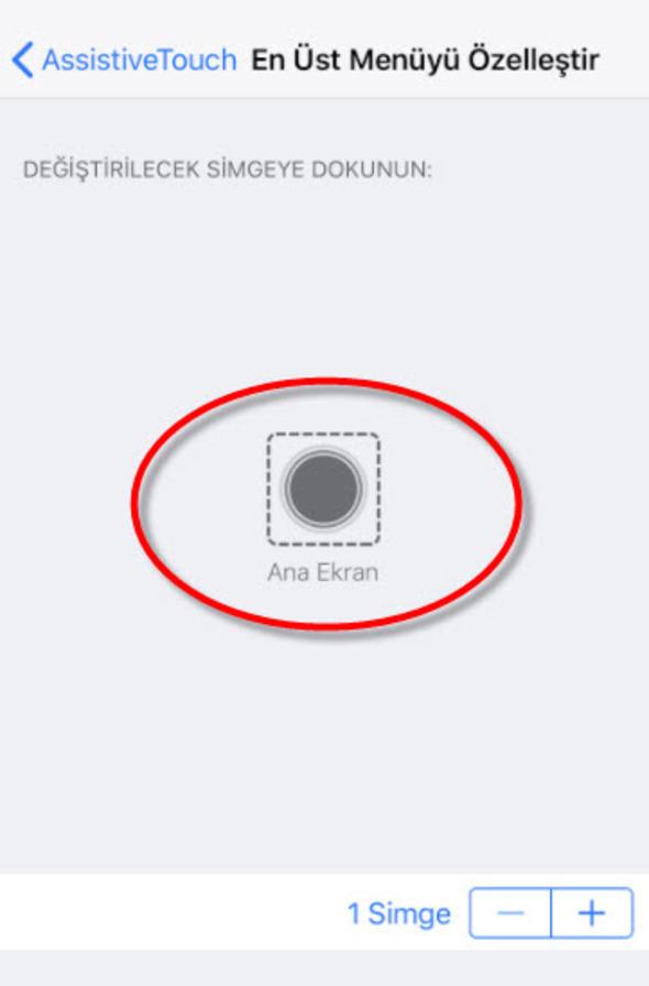 Bu admlar uyguladktan sonra iPhone X'inizde bir ana ekran tuu belirecek ve bunu istediiniz ekilde kullanabilirsiniz.