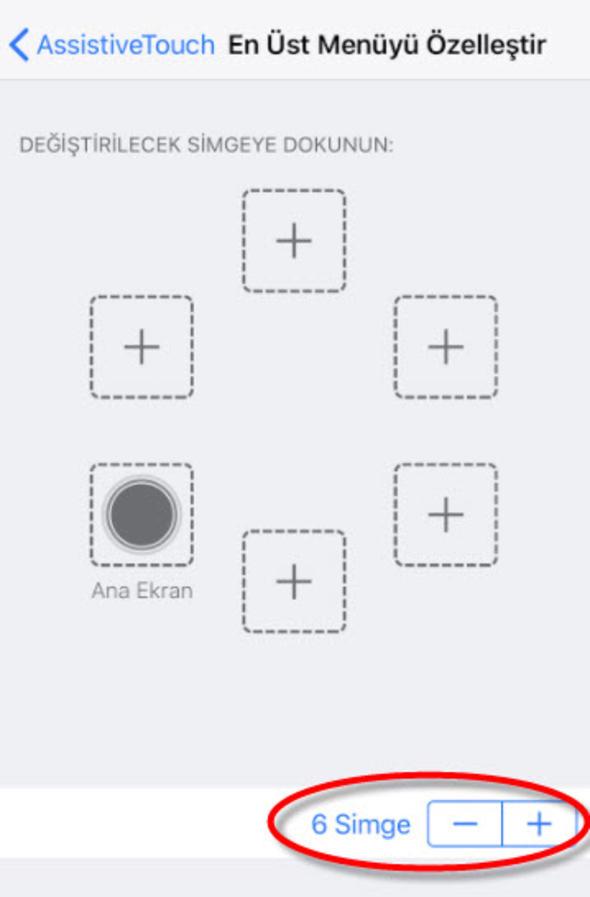 6 olan rakam 1 olana kadar drn.