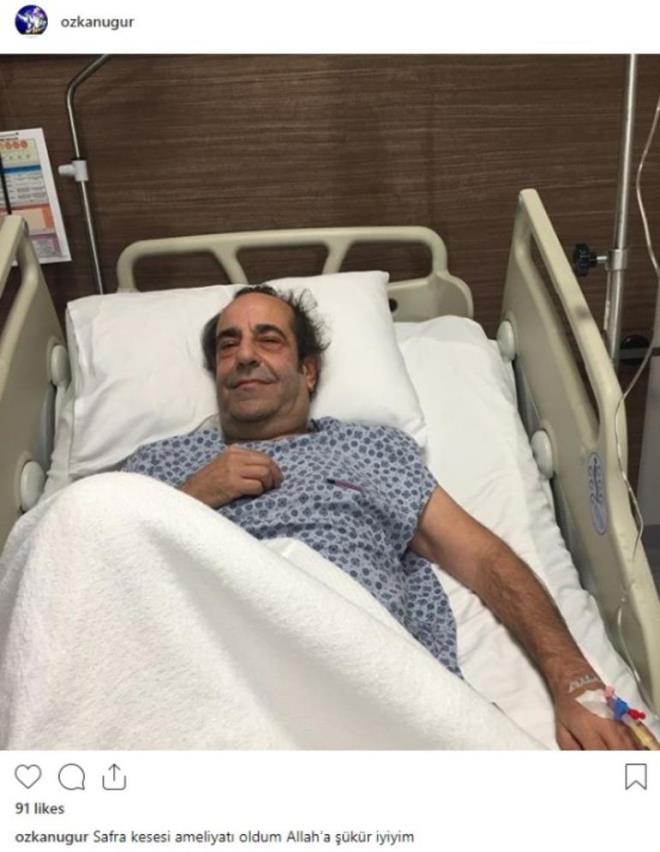 Safra kesesi ameliyat� oldum Allah’a ��k�r iyiyim.