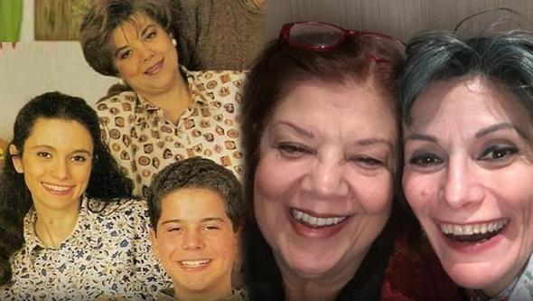 Efsane dizi "Bizimkiler"de anne- kz canlandran Aye Kk ile Bensu Orhunz bir araya geldi.