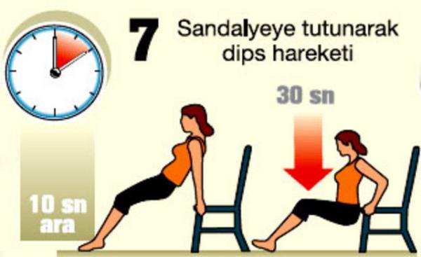 Bu 7 dakikal�k egzersiz uzun s�reli bir ko�u ya da a��rl�k kald�rmak kadar sa�l�kl�!
