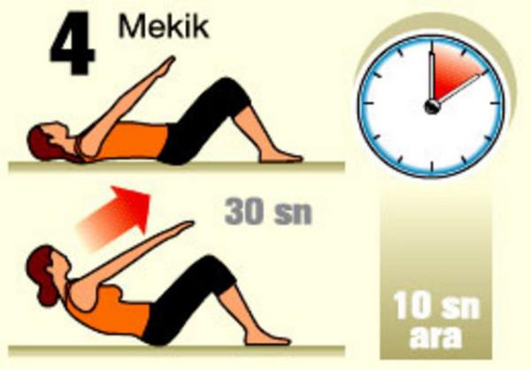 Bu 7 dakikal�k egzersiz uzun s�reli bir ko�u ya da a��rl�k kald�rmak kadar sa�l�kl�!