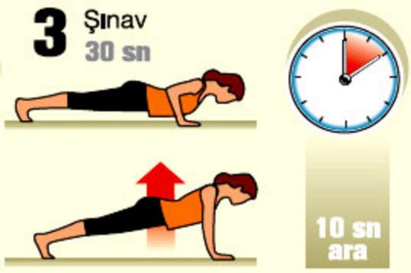 Bu 7 dakikal�k egzersiz uzun s�reli bir ko�u ya da a��rl�k kald�rmak kadar sa�l�kl�!