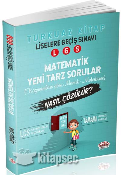 15-LGS Matematik Mantk ve Muhakeme Sorular Nasl zlr Editr Yaynevi