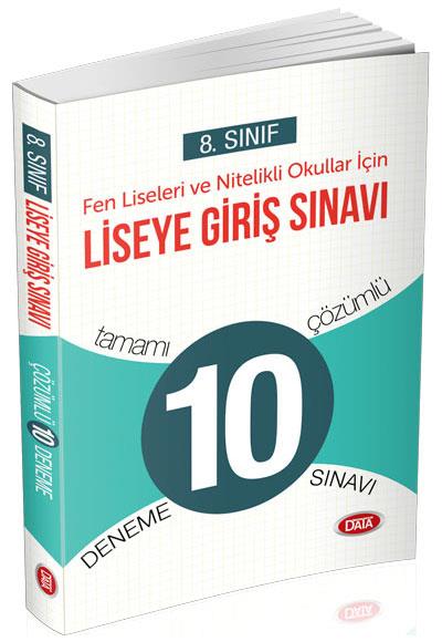 20-8. Snf Liseye Giri Snav Fen Liseleri ve Nitelikli Okullar in Tamam zml 10 Deneme Snav Data Yaynlar