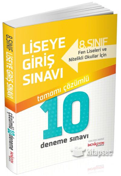 19-8. Snf LGS Tamam zml 10 Deneme Snav novasyon Yaynclk