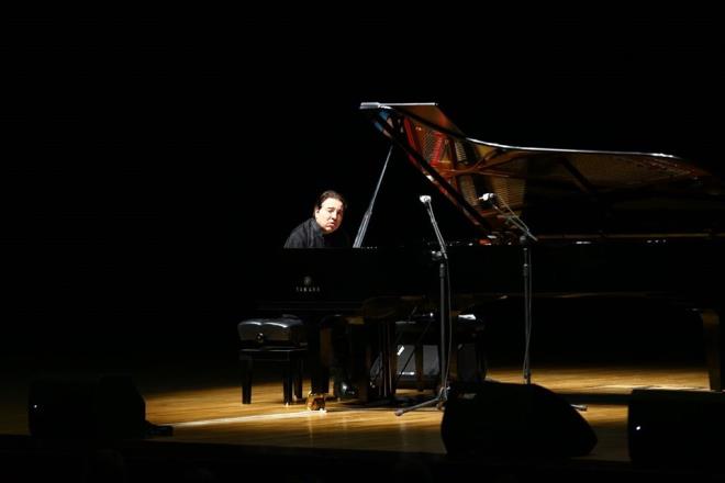 Piyanist ve besteci Faz�l Say, Konya'da Sel�uklu Kongre Merkezi Anadolu Oditoryumu'nda konser verdi.