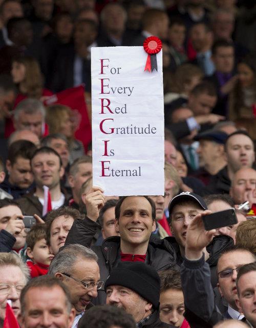 Ferguson'a co�kulu veda ...