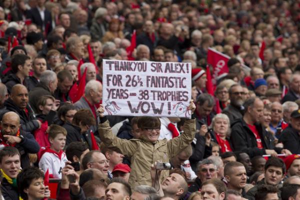 Ferguson'a co�kulu veda ...