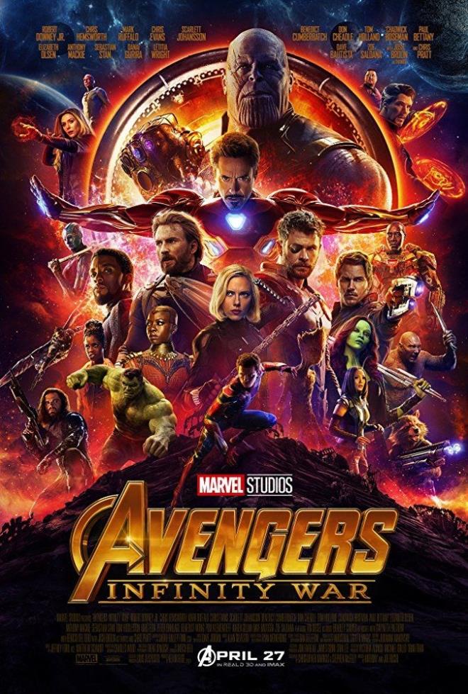 35. Avengers: Sonsuzluk Savasi (2018)  8,5