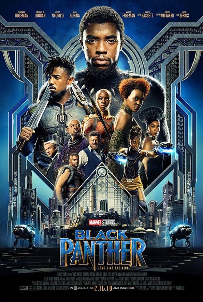 37. Black Panther (2018)  7,4