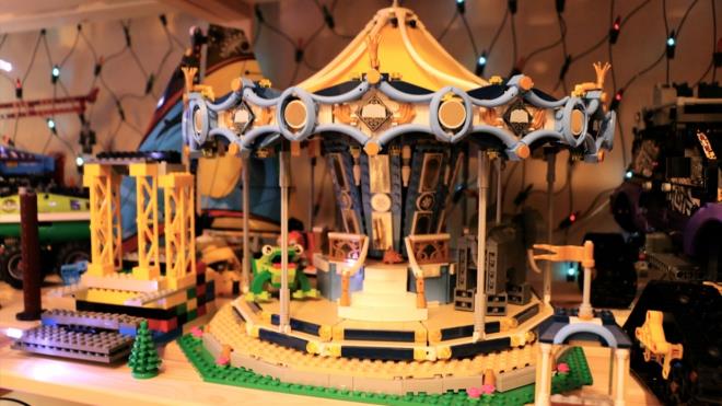 Bilgili`nin yapt lego oyuncaklar, odasna smaynca evin bir blm daha onun iin tahsis edildi.