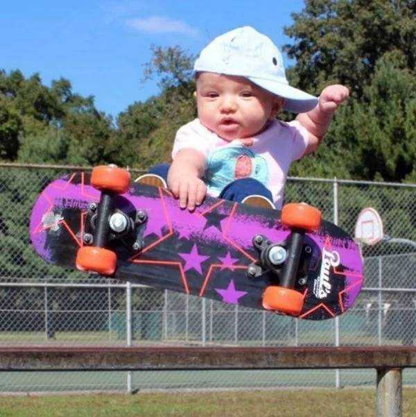 te grsel efektler ve babasnn haya gc ile dnyann en ok tannan ve dnyann en kk sporcusu olan Ella pozlar...