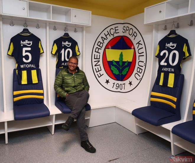 Byk baarlara imza att lker Stadyumu Fenerbahe kr Saracolu Spor Kompleksi imlerine yllar sonra ayak basan Alex, ardndan soyunma odasn gezdi.