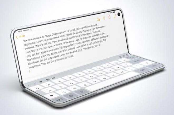 Konseptte yer alan klavye konumu, Nokia'nn bir dneme damgasn vuran 'Communicator' telefonunu anmsatt.