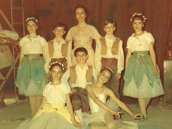 Sevgili Suna Hocamz ve biz. Baleye baladm yllar