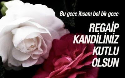 *Bin damla serpilsin yreine, bin tatl mutluluk dolsun gnlerine, binbir hayalin gerekleri bulsun, her trl dualarn kabul olsun, Regaip kandilin mbarek olsun...