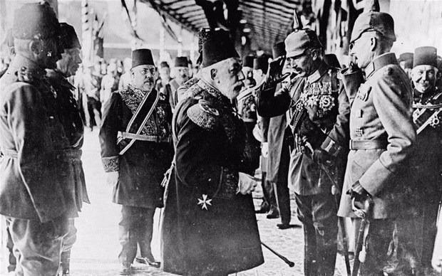 Sultan V. Mehmed ve �stanbul ziyaretine gelen Alman Kayseri II. Wilhelm