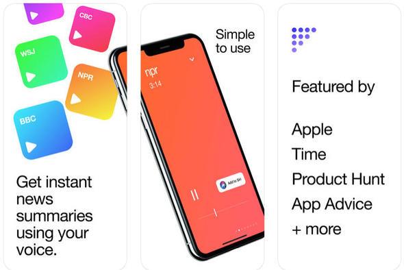 Funnel:<br>      Haberi Oynat diye komut veriyorsunuz ve haberleri size bir bir okuyor. BBC, NPR, WSJ, CBC, VOA, Fox 5 gibi platformlar kullanarak saatlik haber paylam yapyor.