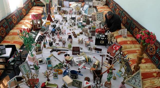 Hastal yznden ellerinin titremesi nedeniyle byk sknt yaayan Vergili, Van Eitim ve Aratrma Hastanesinde tedavi grrken doktoru Caner Baydar'n "el sanatlaryla uraarak parmak egzersizleri yapmas" nerisi zerine almalara balad.