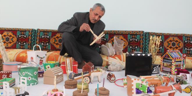 Ardndan doktorunun tavsiyesiyle ahap ileriyle uramaya baladn anlatan Vergili, yle konutu:    "Bir elim almyordu ve srekli titriyordu. Doktor da bana 'el ileri yap' dedi. Yerde grdm eski ahap malzemeleri zmparayla temizleyerek deerlendiriyorum. Ss eyas yapyorum. Artk kolum ok rahat alyor ve titreme de yok. Geceleri Kur'an- Kerim yazyorum."