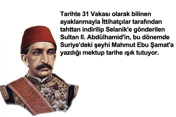 100 y�ll�k tarihi mektubu