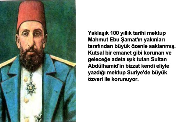 100 y�ll�k tarihi mektubu