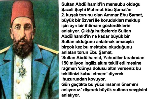 100 y�ll�k tarihi mektubu