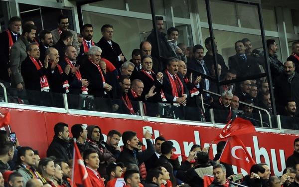 Ma izlemek zere Cumhurbakan Recep Tayyip Erdoan da Eskiehir'e geldi.