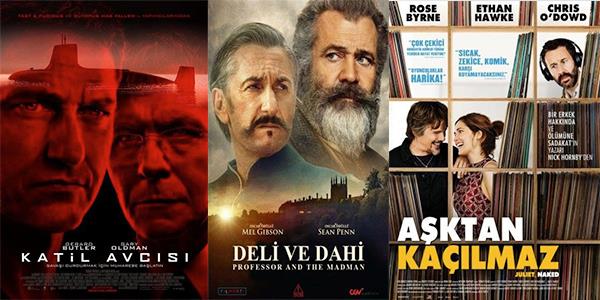 Trkiye'deki sinema salonlarnda bu hafta 2'si yerli 10 film vizyona girdi.