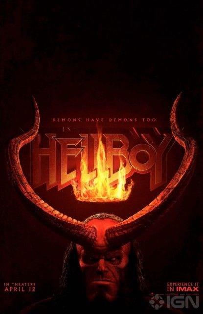 Hellboy  <br>  Stranger Things dizisinin erifi David Harbour, cehennemden gelen Hellboy&#8217;a hayat veriyor. Karanlk, kusurlu ve krmz kahramann kendisi kadar karanlk ehirde bir bycye kar verdii mcadeleyi izleyeceiniz filmin ynetmeni Neil Marshall. Ian McShane ve Milla Jovovich&#8217;in de rol ald filmde American Honey filminin gzel oyuncusu Sasha Lane de var.