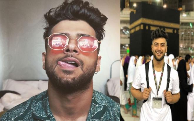 Youtuber Reynmen, kutsal topraklarda ekildii bir fotoraf sosyal medyadan paylanca eletiri yamuruna tutuldu.