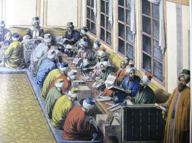 Mevlana, Osman Gazi'yi alr ve tekkeye gtrr. O'na sikke (fese benzeyen ancak daha uzun, mevlevilerin takt serpular) ve cbbe giydirir.