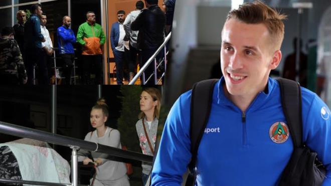 Kayseri deplasmanndan dnen Alanyasporlu futbolcular tayan zel minibsn devrilmesi sonucu 7 futbolcu yaraland.