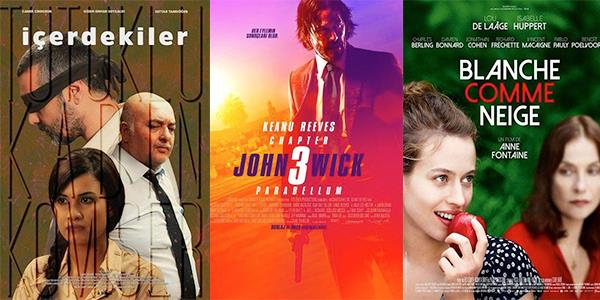 Trkiye'deki sinema salonlarnda bu hafta 3' yerli 9 film vizyona girdi.