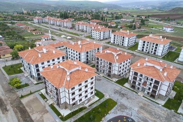 Tokat  16 konut    Taksit 1536 lira