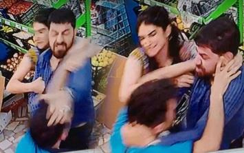 STANBUL Kasmpaa'da bozuk kaymak nedeniyle kan kavgada market alan elinden yaraland. Market alannn elinden yaralandn gren kar koca, olay yerinden koarak kayplara kart.