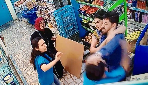 Ald darbeyle kolu yarlan Altnparmak' evredeki esnaf tarafndan hastaneye gtrld.