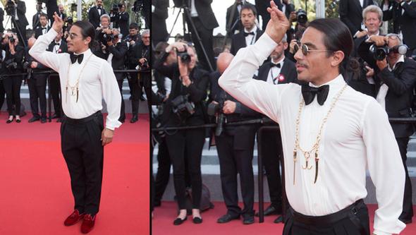 Sadece Trkiye'de deil dnyann drt bir yannda at et lokantalaryla n kazanan Gke, Il Traditore adl filmin gsteriminin konuklar arasndayd.